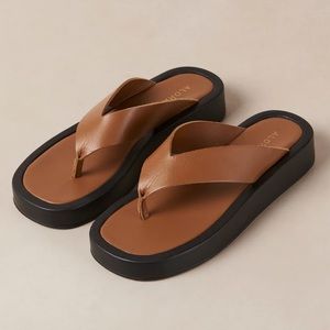 Brown Leather Sandals
